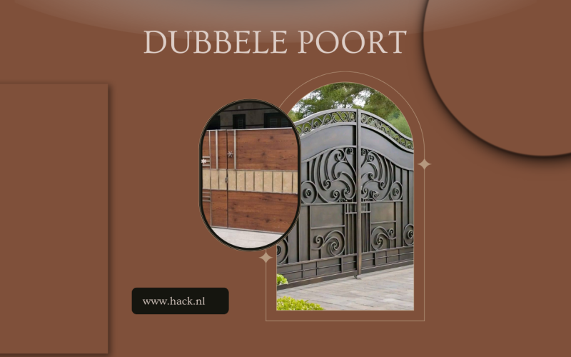 Dubbele Poort: De Slimme Upgrade voor Veilig Wonen en Stijlvolle Toegang